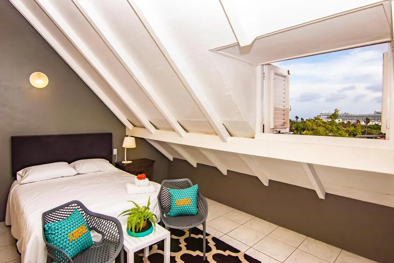 Citylife Apartments In Willemstad - Big 2 Bedroom Apartment In Top Floor - H 0*,  Кюрасао